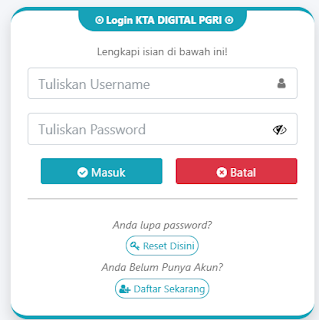 Register PGRI Maluku Tengah - Persatuan Guru Republik Indonesia Cabang Maluku Tengah